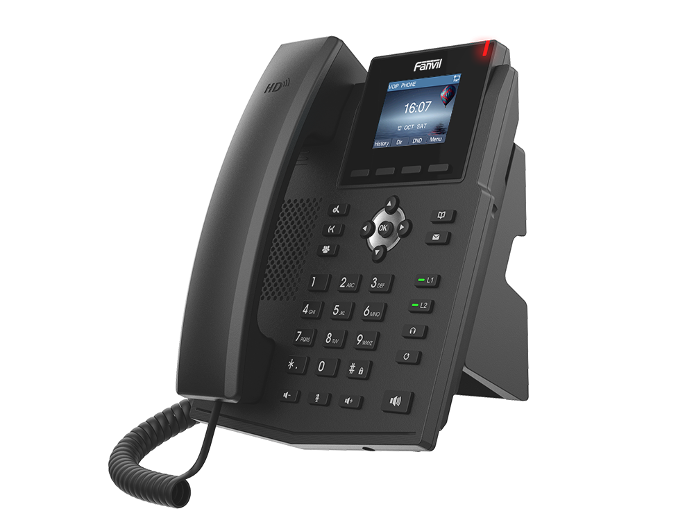 Fanvil X3S / X3SP (الإصدار الجديد) – هاتف IP ذكي بشاشة ملونة وصوت عالي الدقة