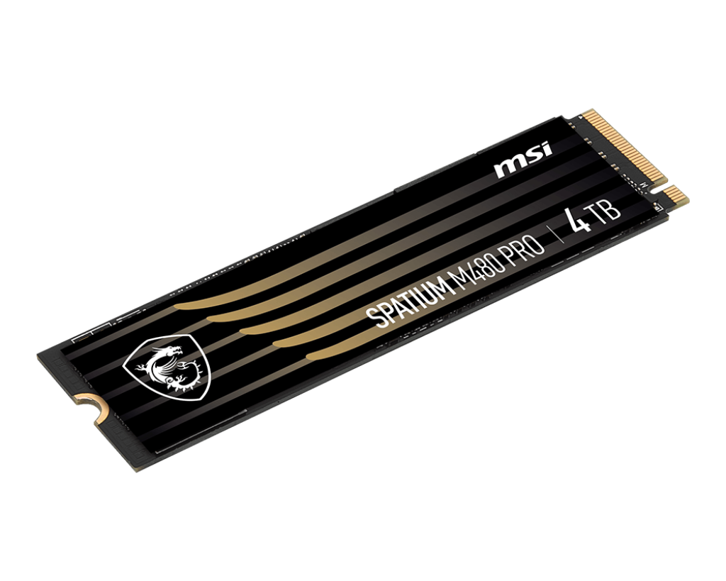 MSI SPATIUM M480 Pro PCIe 4.0 NVMe M.2 2TB - وحدة تخزين ام اس اي