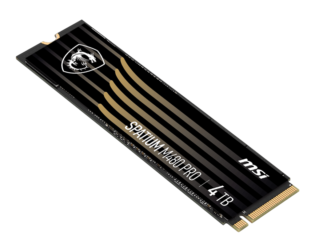 MSI SPATIUM M480 Pro PCIe 4.0 NVMe M.2 2TB - وحدة تخزين ام اس اي