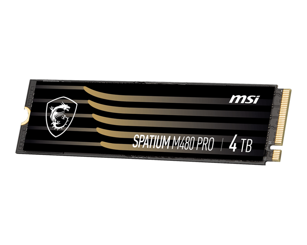 MSI SPATIUM M480 Pro PCIe 4.0 NVMe M.2 2TB - وحدة تخزين ام اس اي