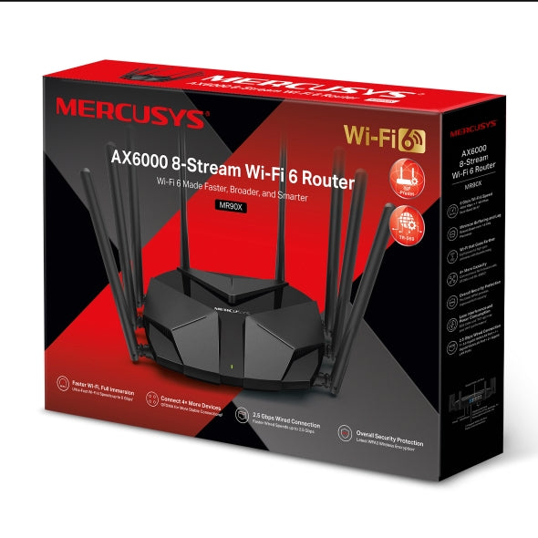 MR90X – راوتر فائق السرعة بمعيار Wi-Fi 6E لتجربة اتصال احترافية