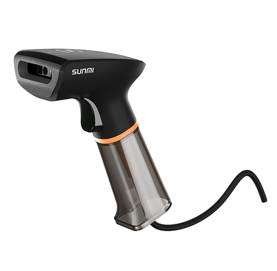 SUNMI Handheld 2D Scan Gun V2 – ماسح ضوئي محمول دقيق وموثوق | الصندوق الآمن