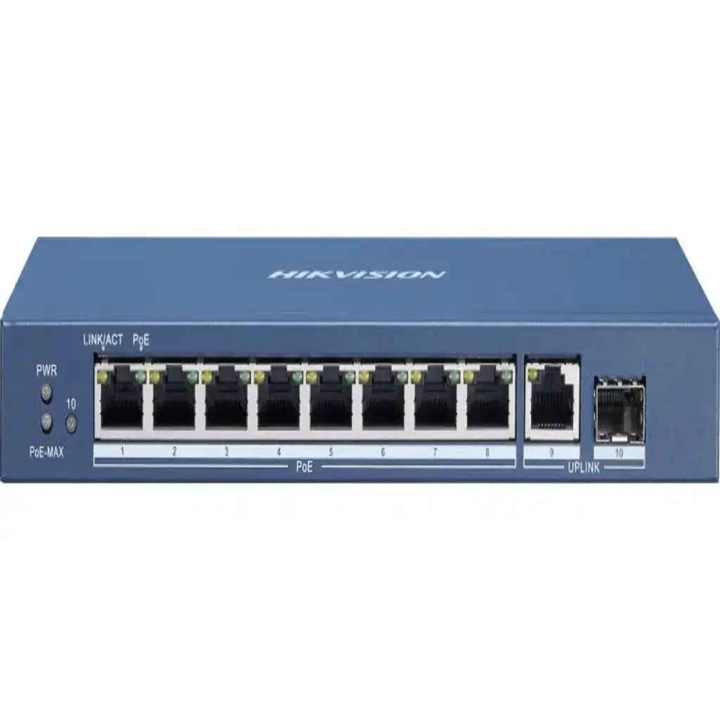 DS-3E0510P-E/M - سويتش 8 منافذ هايك فيجين