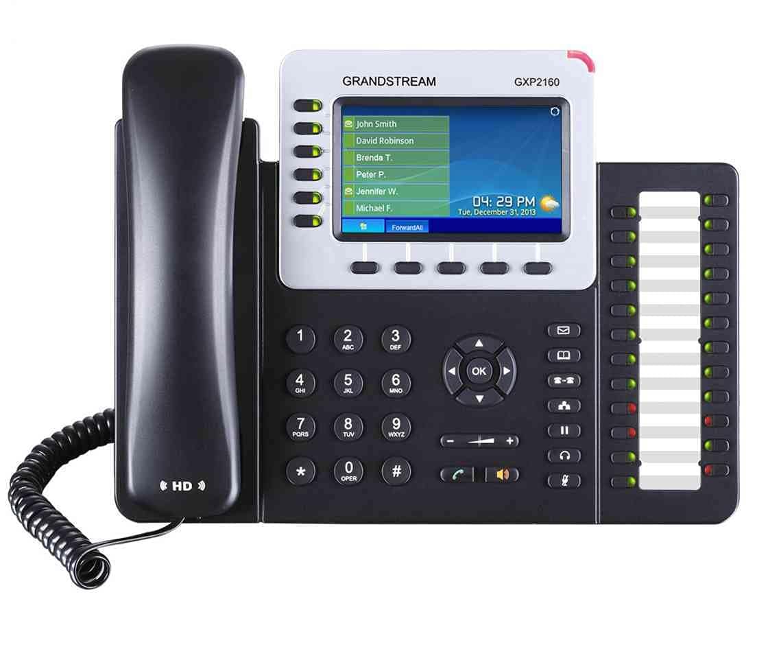 GXP2160 - هاتف IP مع واجهة مستخدم محسنة. - SafeBox Company - شركة الصندوق الامن