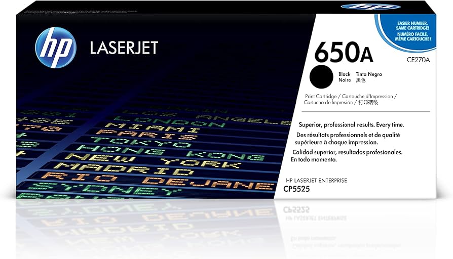 CE270A - خرطوشة حبر أصلية - SafeBox Company - شركة الصندوق الامن