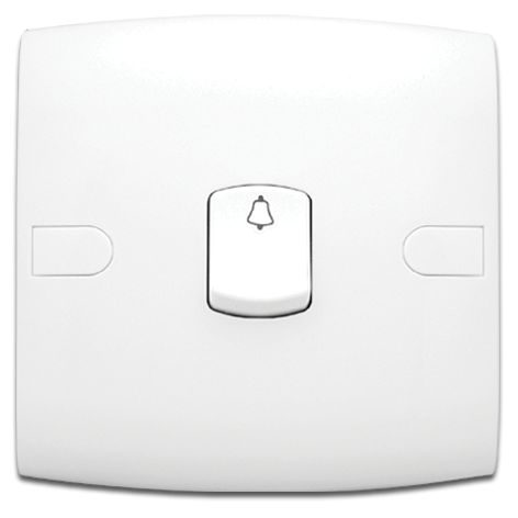 مفتاح 10 أمبير جرس مفرد 7×7