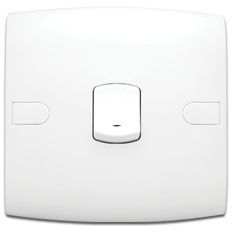 مفتاح 20 أمبير ثنائي القطبية مع لمبة أشارة 7×7