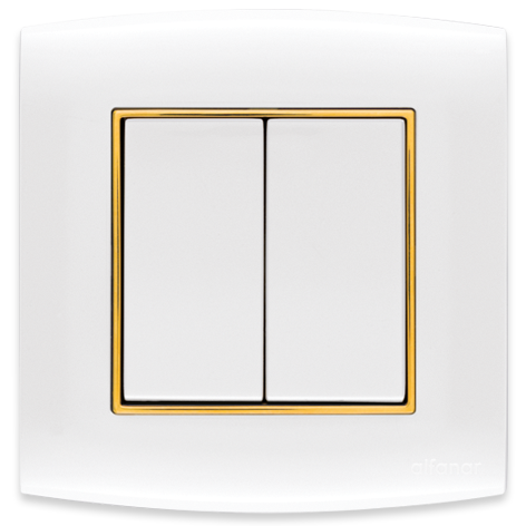 أمنية مفتاح 10 أمبير مزدوج