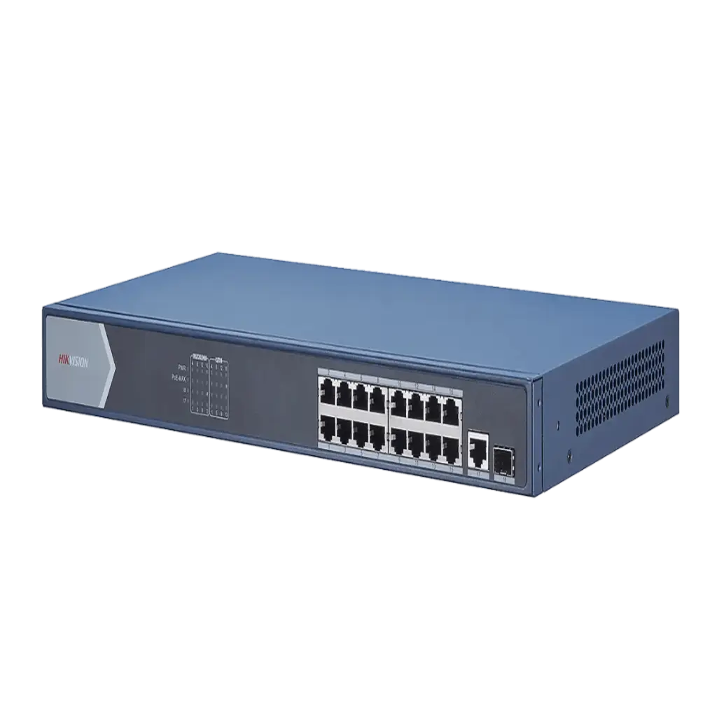 DS-3E0518P-E - سويتش 16 منفذ هايك فيجين SafeBox Company - شركة الصندوق الامن