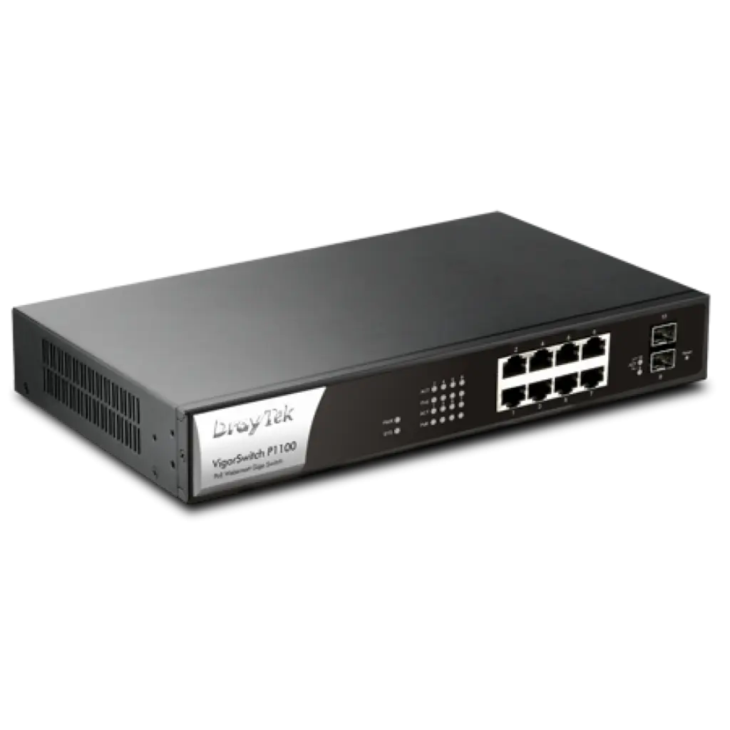 DrayTek VIGORSWITCH-P1100 - سويتش دراي تيك - SafeBox Company - شركة الصندوق الامن