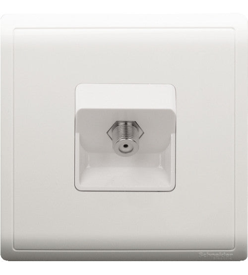 مأخذ تلفزيون بموصل F Schneider Electric E8231TVF
