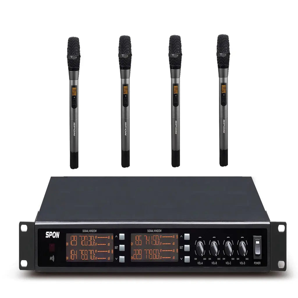 LCS-2338 - مايكروفون لاسلكي محمول باليد سبون UHF - SafeBox Company - شركة الصندوق الامن