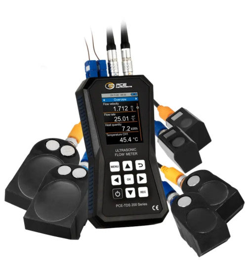 جهاز قياس تدفق بالموجات فوق الصوتية PCE Instruments PCE-TDS 200 SML