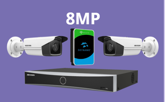 بكجات HIKVISON ايبي بدقة 8MP