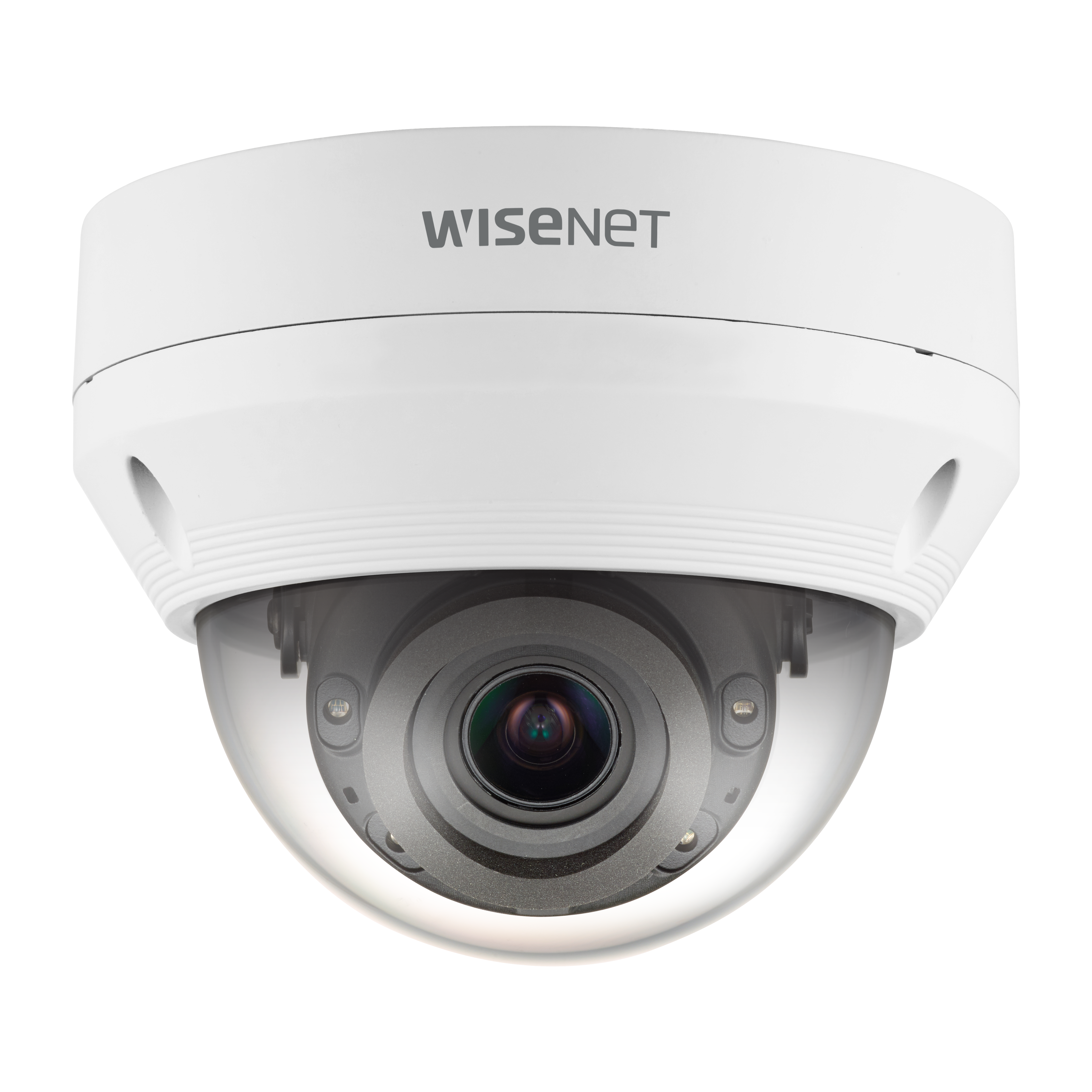 كاميرا مراقبة داخلية Wisenet Q - 4MP | رؤية ليلية 20م | عدسة متغيرة آلية - SafeBox Company - شركة الصندوق الامن