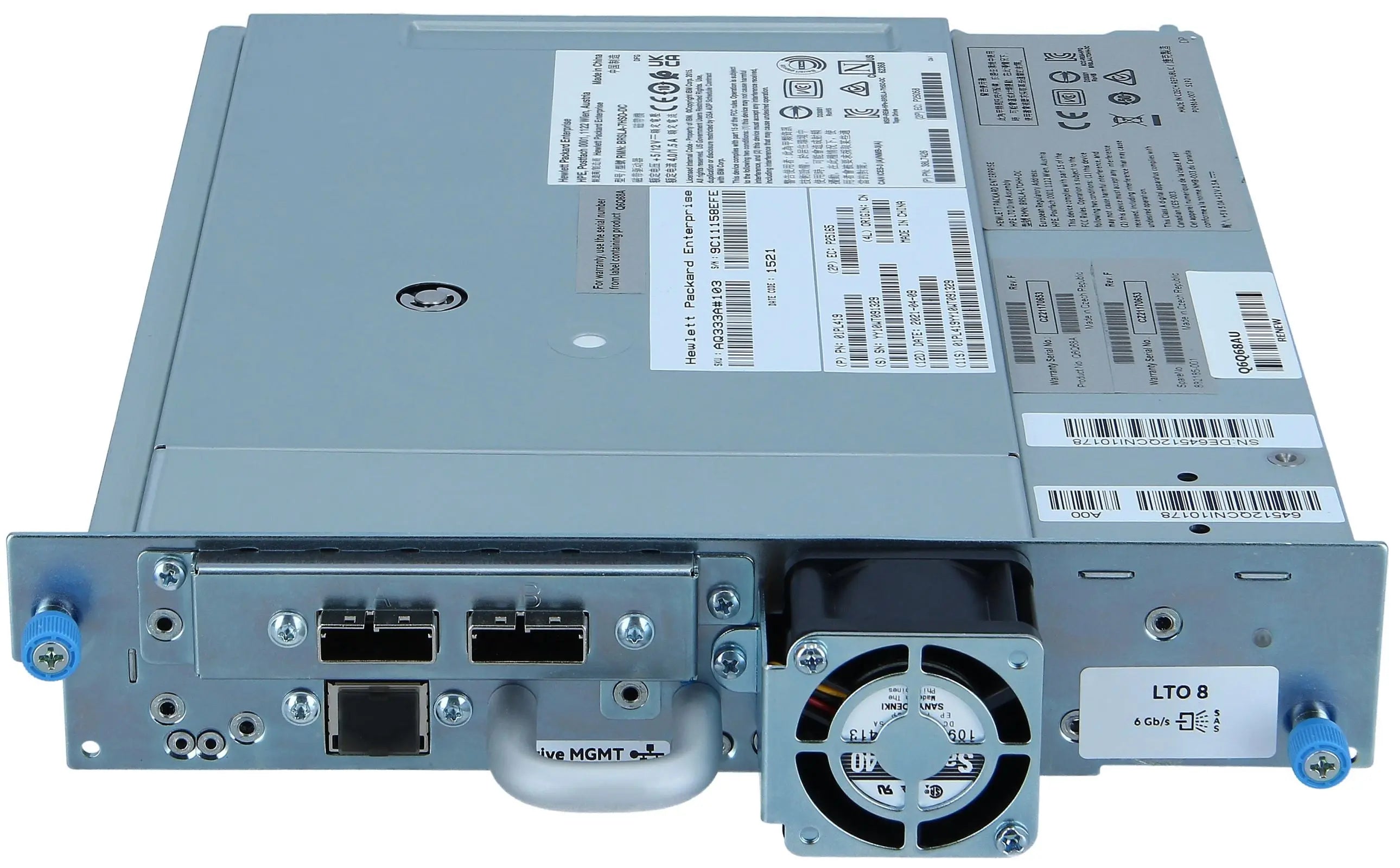 Q6Q68A - HPE StoreEver MSL LTO-8 Ultrium 30750 SAS Drive Upgrade Kit - SafeBox Company - شركة الصندوق الامن
