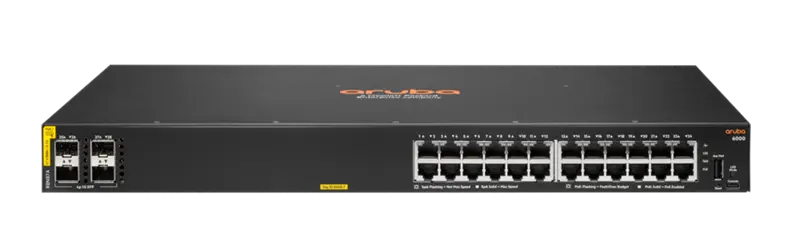 R8N87A - Aruba 6000 24G CL4 4SFP Swch - SafeBox Company - شركة الصندوق الامن