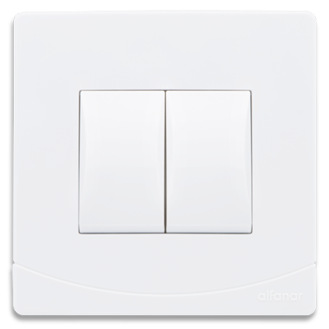 سدرا مفتاح 10 أمبير حبة عريضة ثنائي 7X7