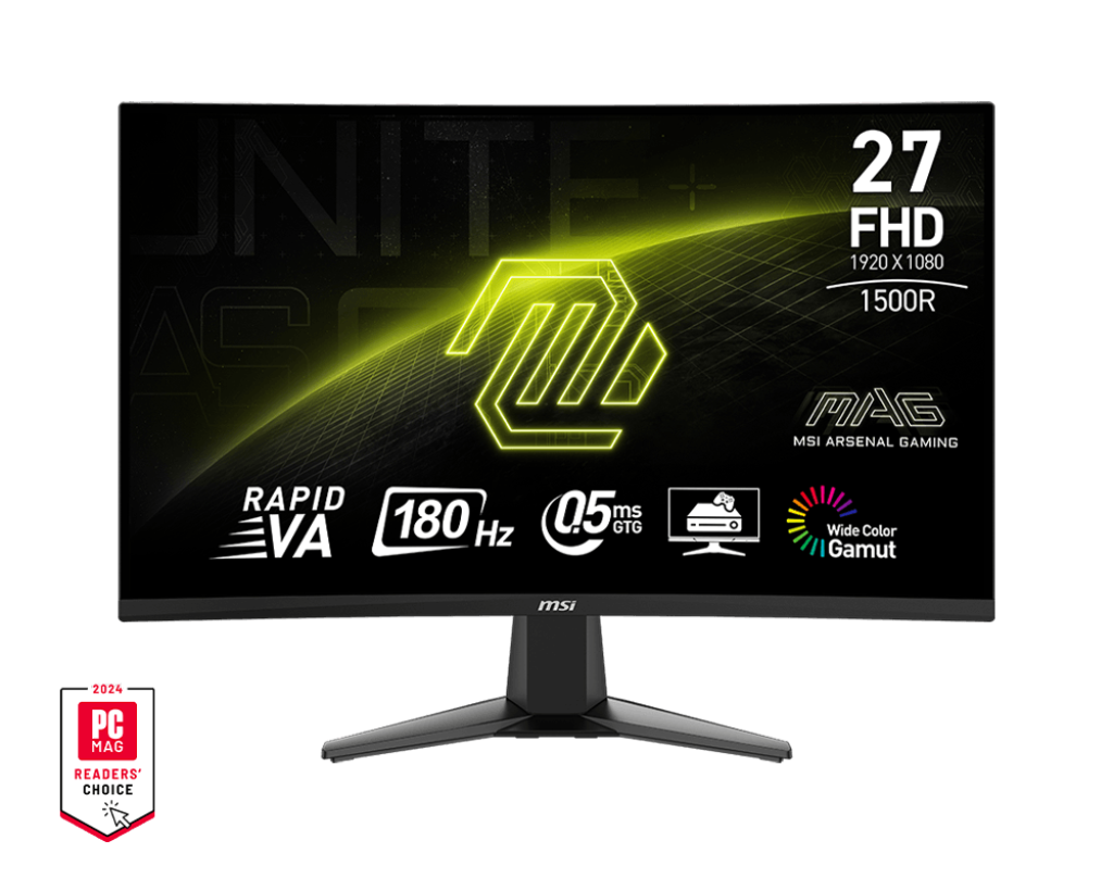 GAMING MONITOR MAG 276CXF - شاشة قيمينج ام اس اي