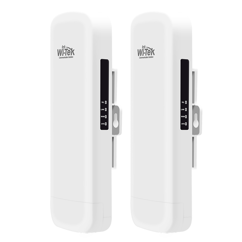جهاز CPE لاسلكي Wi-Tek WI-CPE513P-KIT V3 - تردد 5.8GHz مدى 5 كم لكاميرات المراقبة