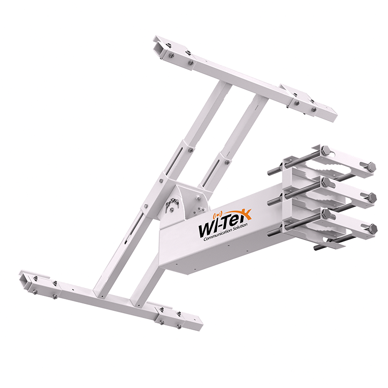 حامل تثبيت شمسي Wi-Tek WI-BRKP133 - للأعمدة مع تطبيقات الطاقة الشمسية