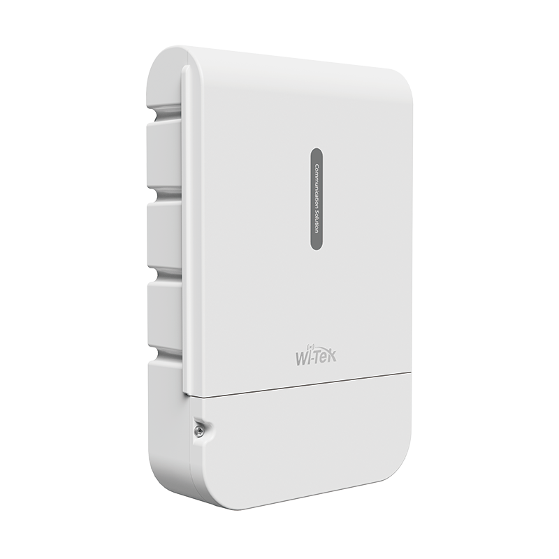 سويتش PoE مُدار سحابياً Wi-Tek WI-PCES306G-O - 4 منافذ PoE + 2 Uplink بقدرة 65W