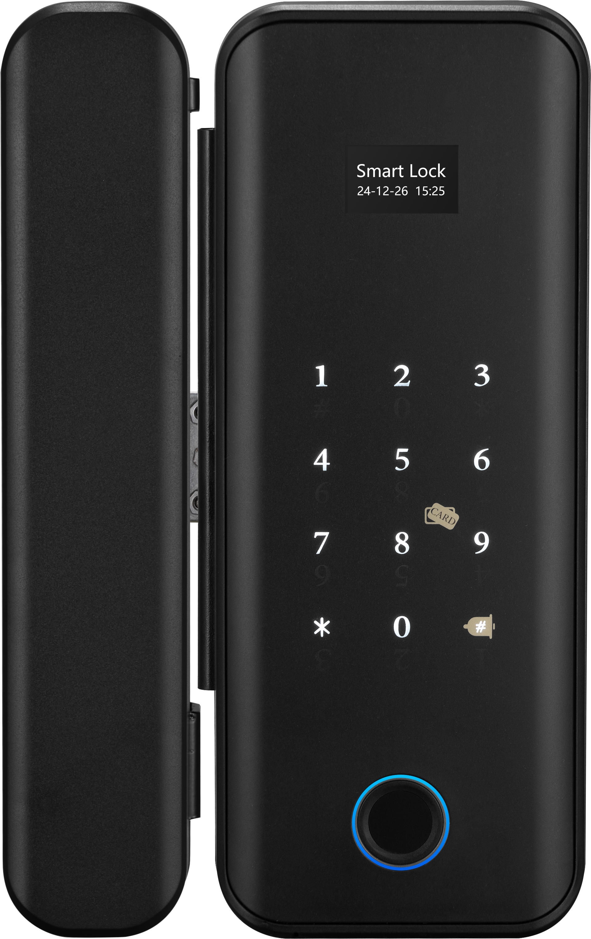 ENOX GLS1 Glassess Door Smart Lock - إينوكس قفل إلكتروني ذكي لباب الزجاج - SafeBox Company - شركة الصندوق الامن