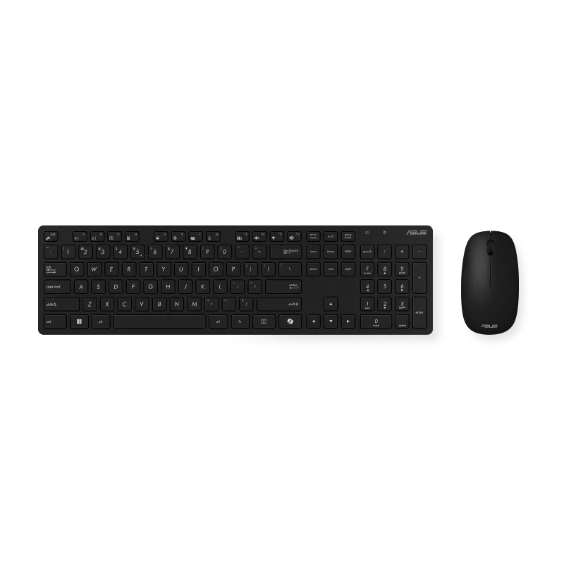 ASUS W5000 Wireless Keyboard & Mouse Set Grey - SafeBox Company - شركة الصندوق الامن