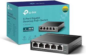 TL-SG1005P - مفتاح شبكة 5 منافذ Gigabit مع دعم الطاقة عبر Ethernet - SafeBox Company - شركة الصندوق الامن