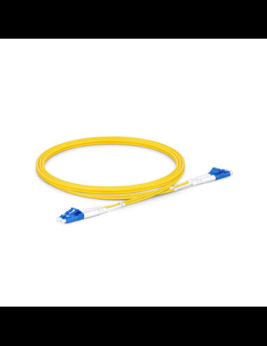 Opterna OS2 Duplex LC/UPC LC/UPC Patchcord LSZH 2m - CALDU20OS2DXLLDU020YL