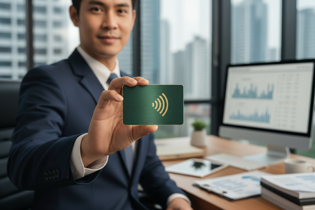 بطاقة NFC للتأمين