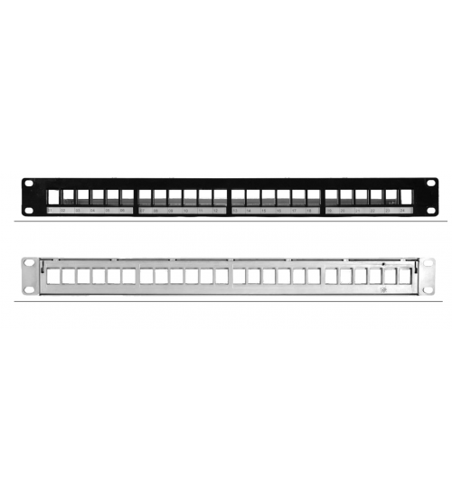 لوحة توزيع توصيلات شبكة BNET CABLING SOLUTIONS B-PP24UTPFTP-BK