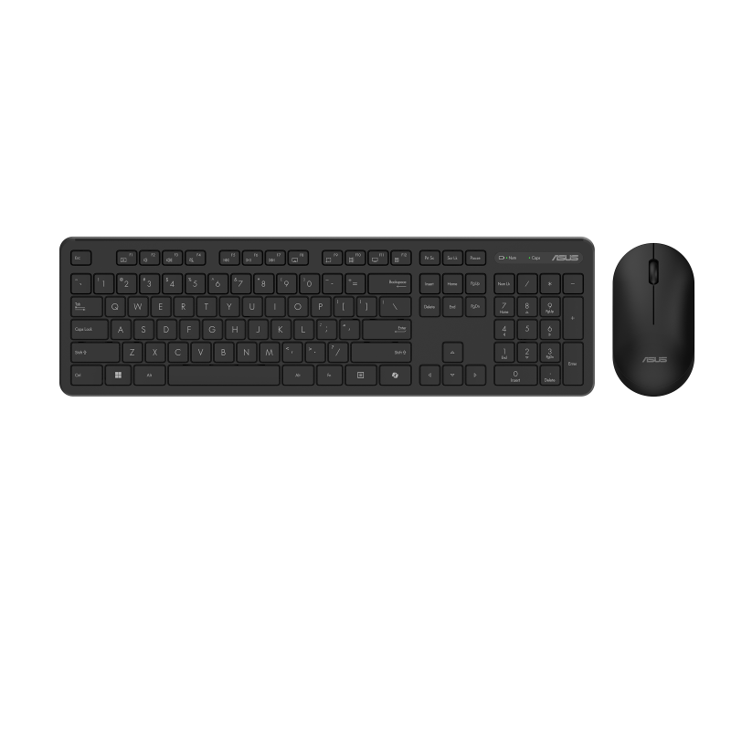 ASUS CW100 Wireless Keyboard & Mouse Set Black - SafeBox Company - شركة الصندوق الامن