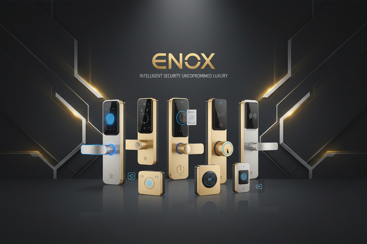 Enox Lock ENOX أقفال ذكية السعودية | قفل باب ذكي بصمة TTlock Tuya – SafeBox ...