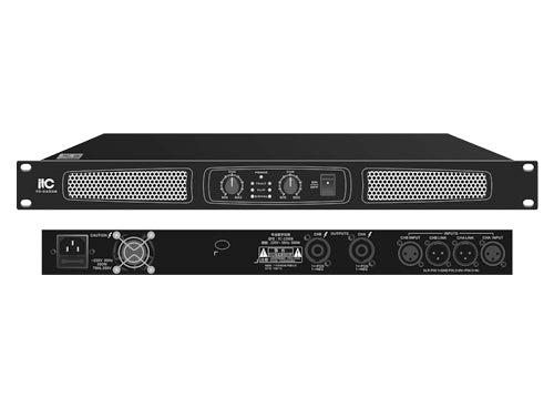 مضخم صوت احترافي ثنائي القنوات TC-2200B بقوة 200 واط لكل قناة عند 8 أوم - SafeBox Company - شركة الصندوق الامن