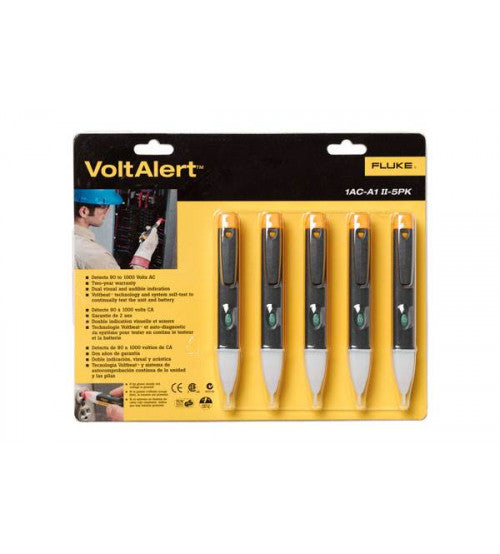Fluke 1AC II A1 VoltAlertTM Electrical Tester 5PK