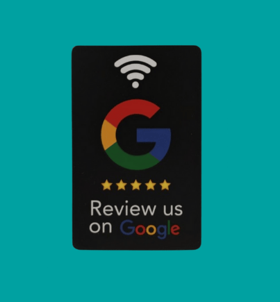 كرت تقييم Google Maps بتقنية NFC - SafeBox Company - شركة الصندوق الامن