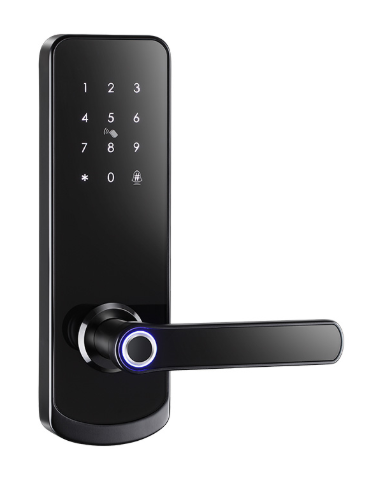 ENOX R61 | قفل ذكي ألمنيوم | بصمة + 5 طرق | TTlock / Tuya