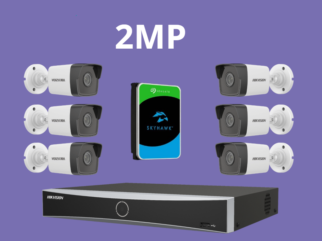 بكجات HIKVISON ايبي بدقة 2MP - SafeBox Company - شركة الصندوق الامن