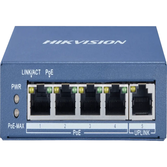 DS-3E0505P-E - سويتش 4 منافذ هايك فيجين - SafeBox Company - شركة الصندوق الامن