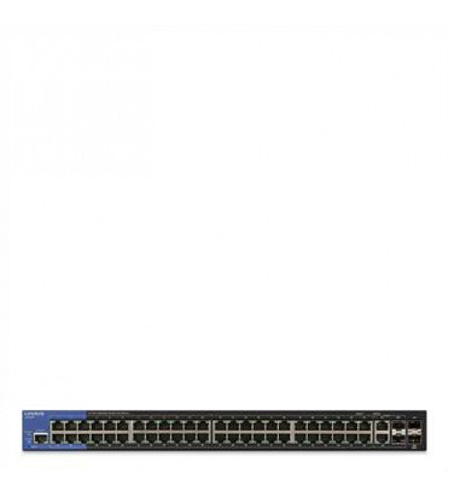 LINKSYS LGS552P 52-PORT MANAGED BUSINESS GIGABIT POE+ SWITCH