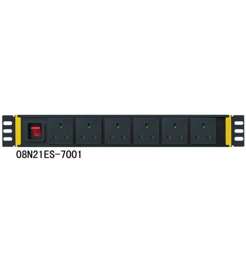 PDU 7 Outlet UK Plug & UK Socket Beijing Top