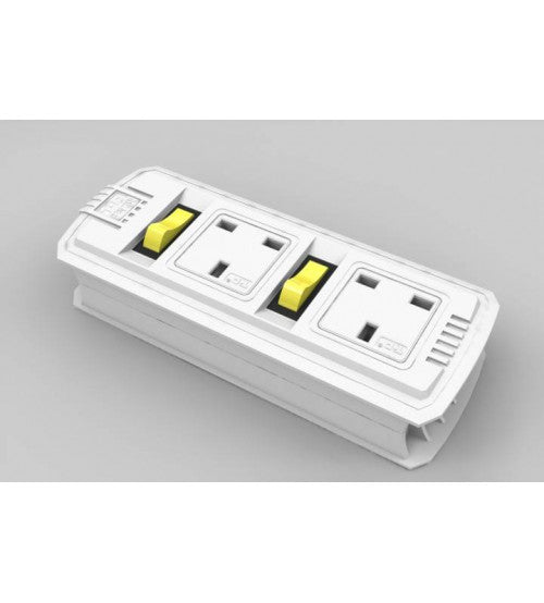 EXT.SKT.2 Way with switch UK Socket 3 mtrs UK Plug