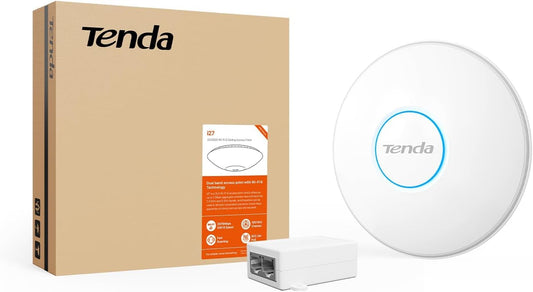 Tenda I27 Access Point داخلي مزدوج النطاق – تغطية قوية ومستقرة