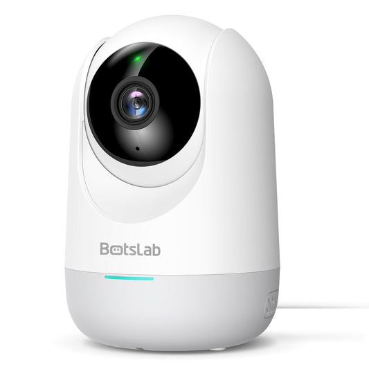 كاميرا مراقبة داخلية 2K 3MP مع كشف ذكي للإنسان وصوت ثنائي – 360 Botslab C211