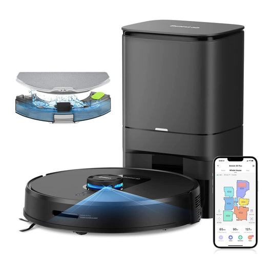 مكنسة روبوت 2 في 1 (شفط + مسح) بقوة 3000Pa – 360 Botslab S8