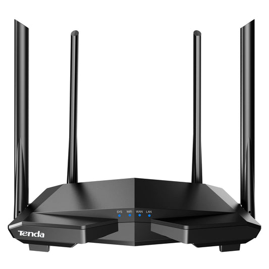 Tenda AC6 راوتر ذكي AC1200 – تغطية قوية وسرعة عالية