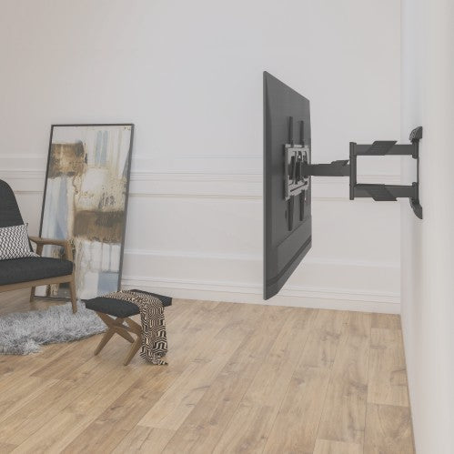 حامل تلفزيون جداري فائق النحافة متحرك بالكامل – أناقة ومرونة - ULTRA-SLIM LOW PROFILE FULL-MOTION TV WALL MOUNT HAM-1175 - SafeBox Company - شركة الصندوق الامن