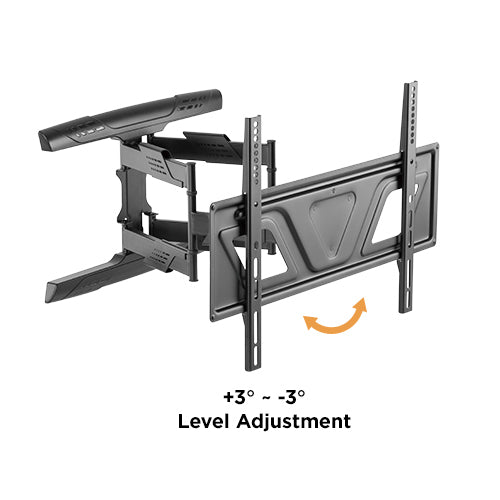 حامل تلفزيون جداري فائق النحافة متحرك بالكامل – أناقة ومرونة - ULTRA-SLIM LOW PROFILE FULL-MOTION TV WALL MOUNT HAM-1175 - SafeBox Company - شركة الصندوق الامن