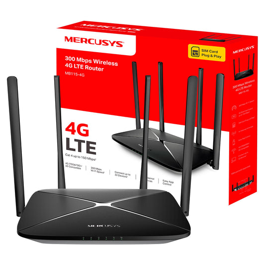 MB115-4G – راوتر 4G قوي الأداء وسهل الاستخدام